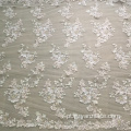 Tecido de noiva de luxo frisado Handwork flor